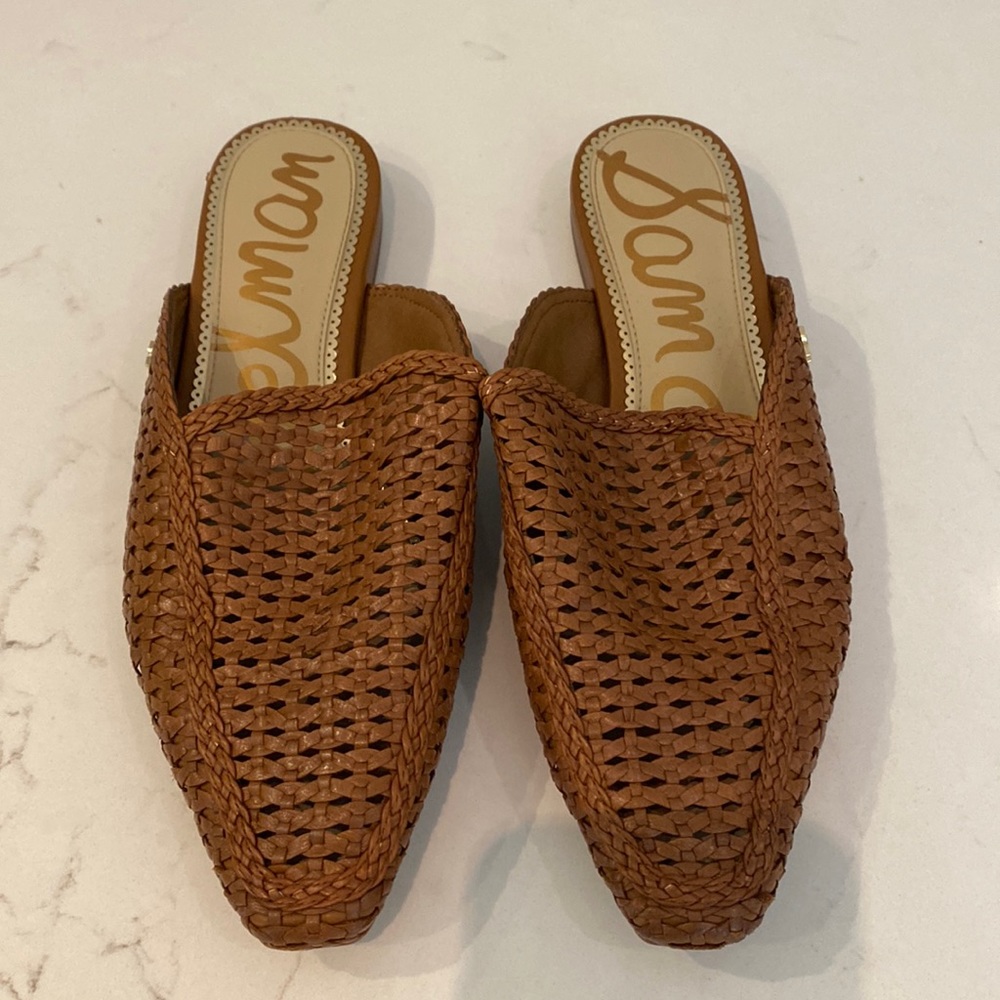 Sam Edelman Elva Mule in Saddle Leather